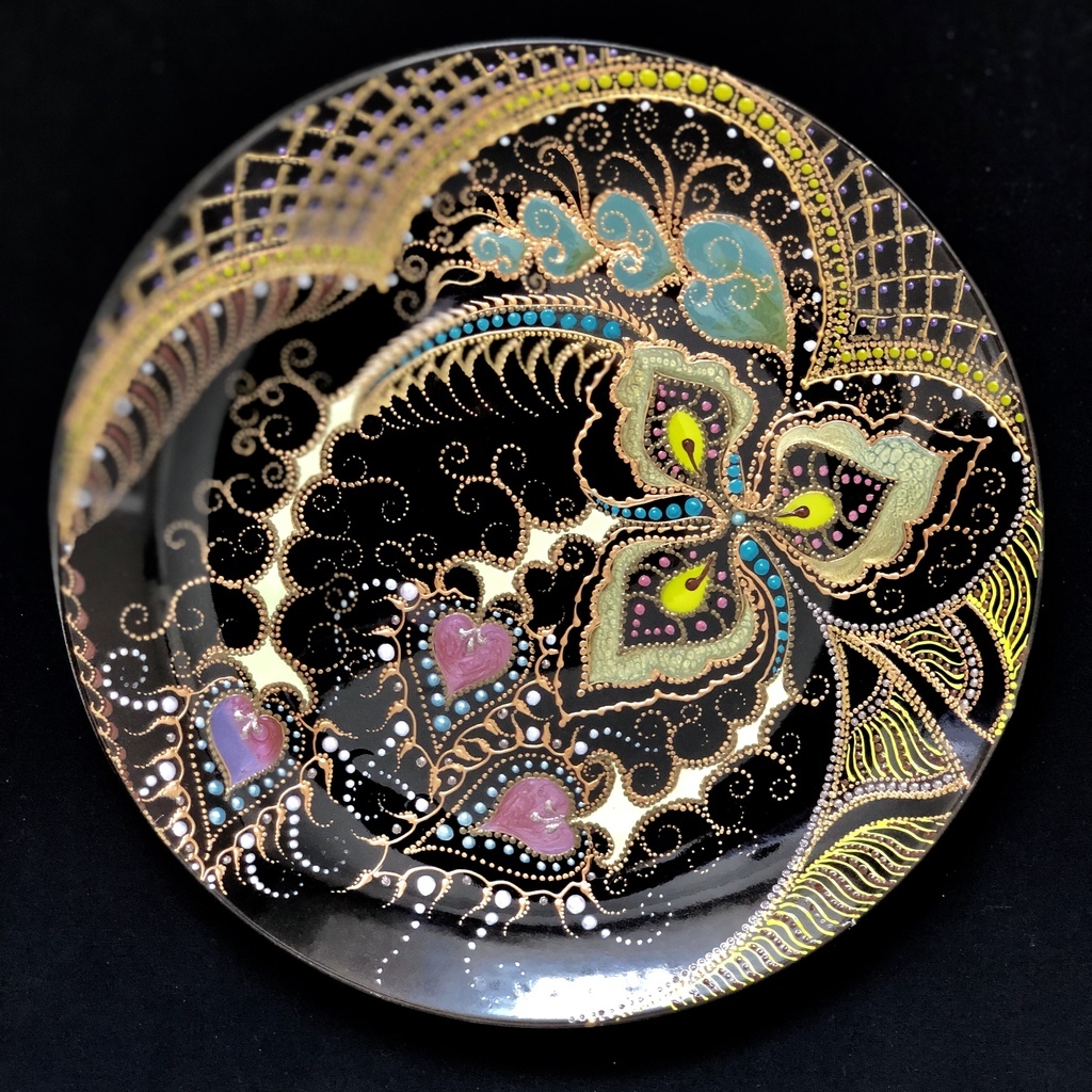 Тарелка декоративная Spider