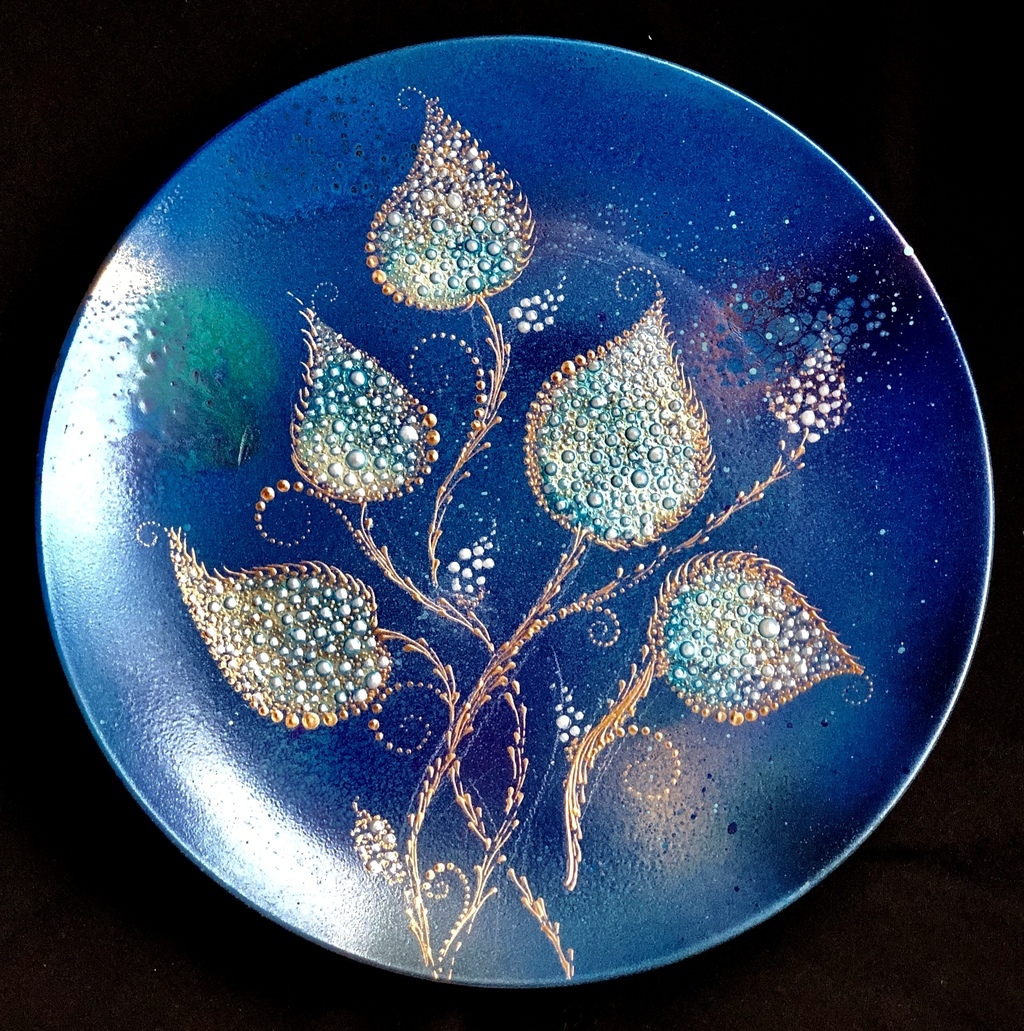 Тарелка декоративная Space dandelions