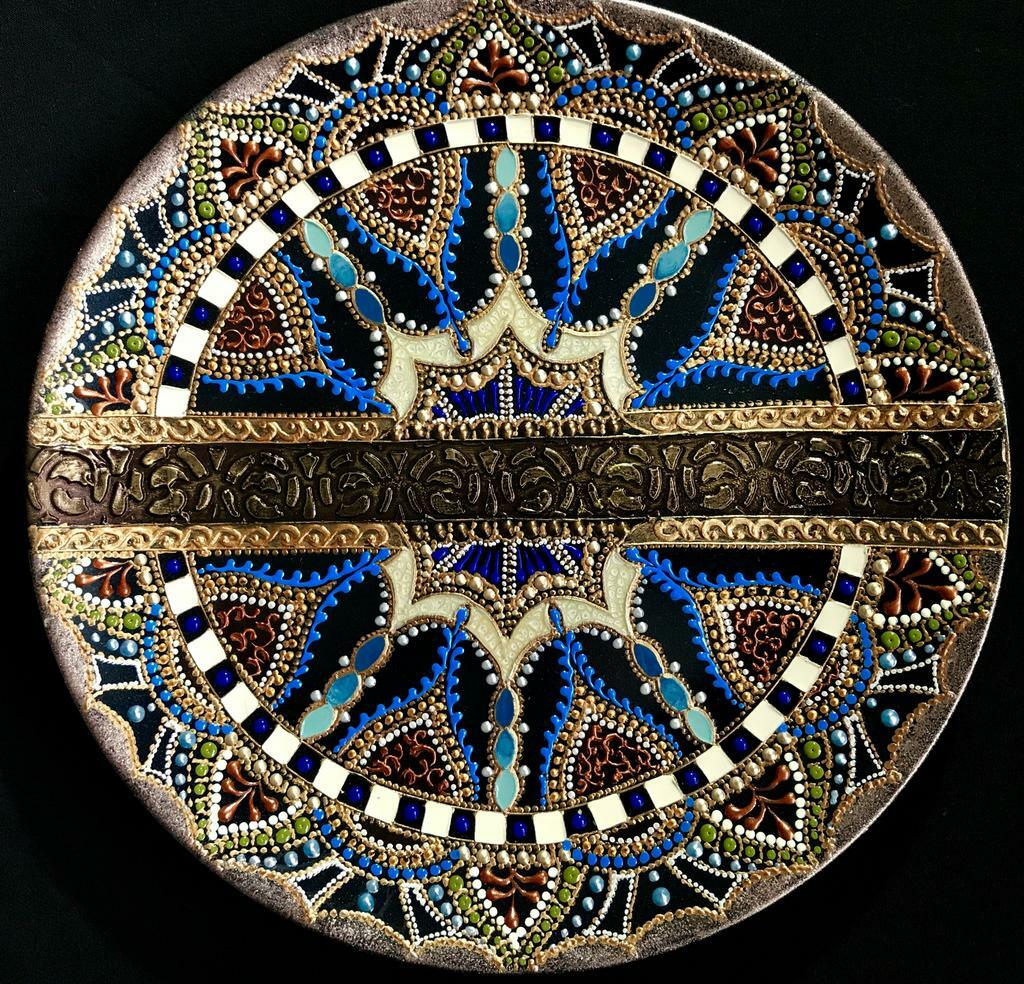 Тарелка декоративная Wandering star