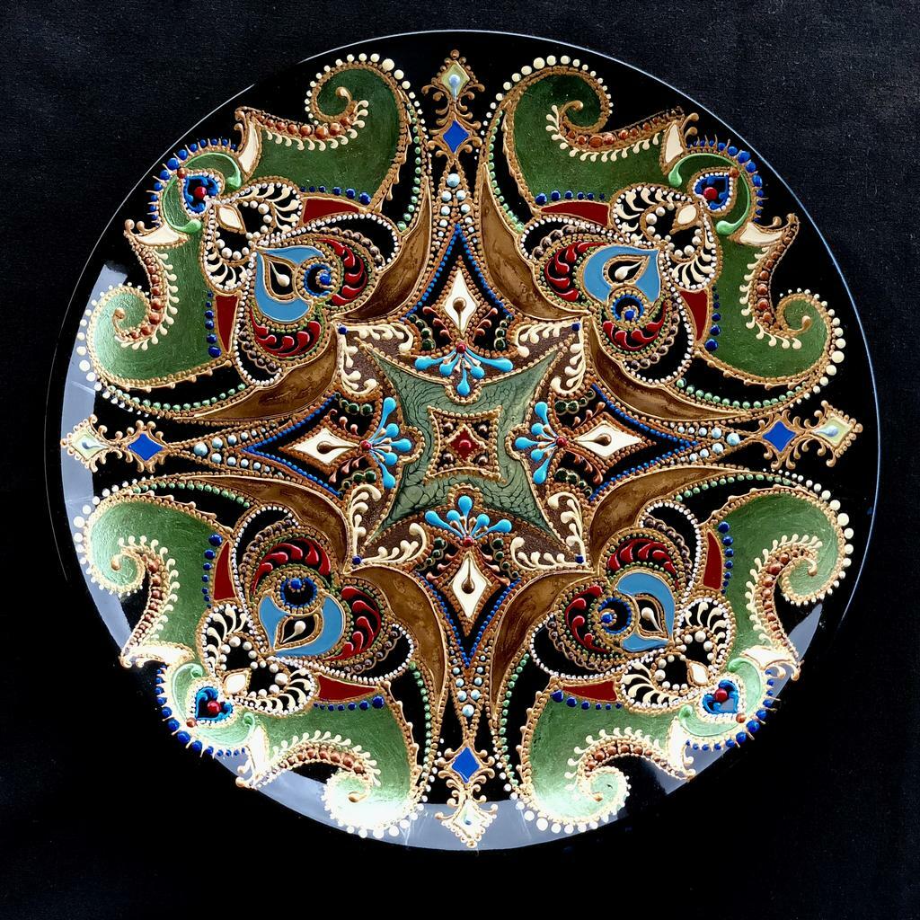 Тарелка декоративная Forest song