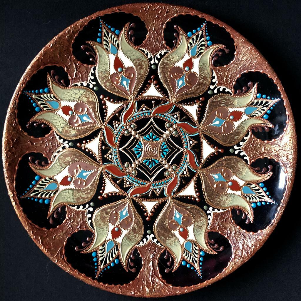 Тарелка декоративная Bethlehem tulip