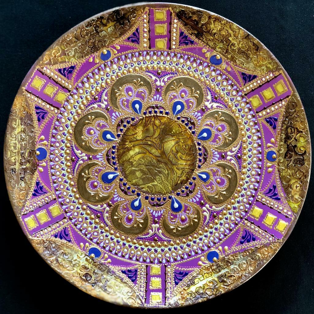 Тарелка декоративная Crazy butterfly