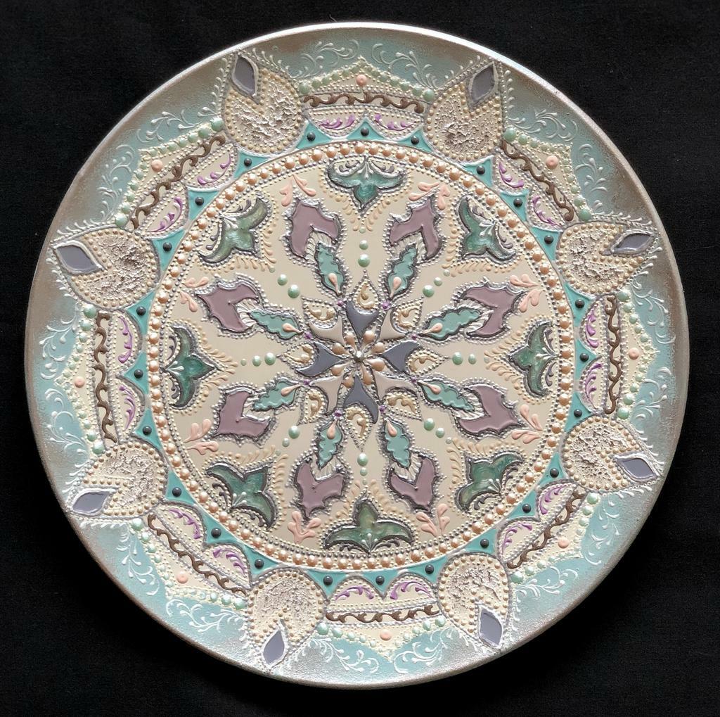 Тарелка декоративная Fluffy echo