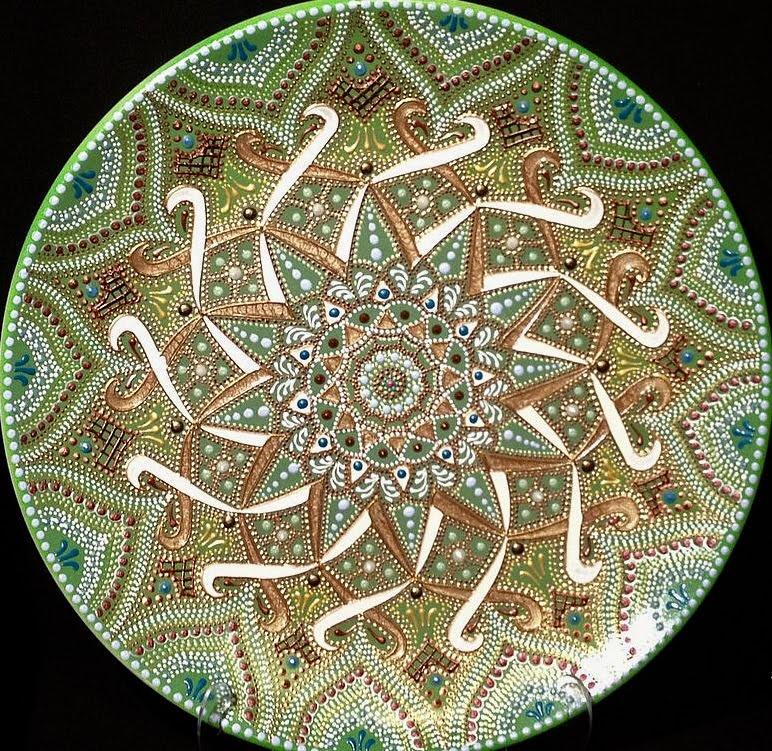 Тарелка декоративная Elf song