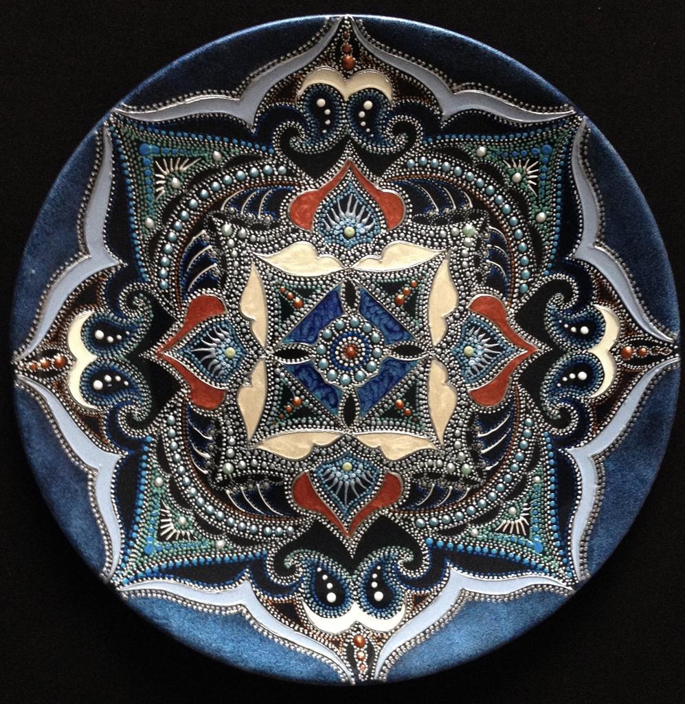 Тарелка декоративная Cote d Azur