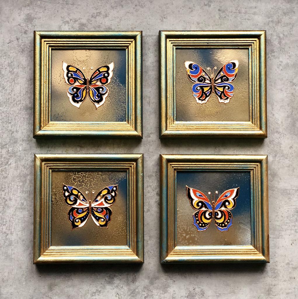 Панно настенное Butterfly Blue