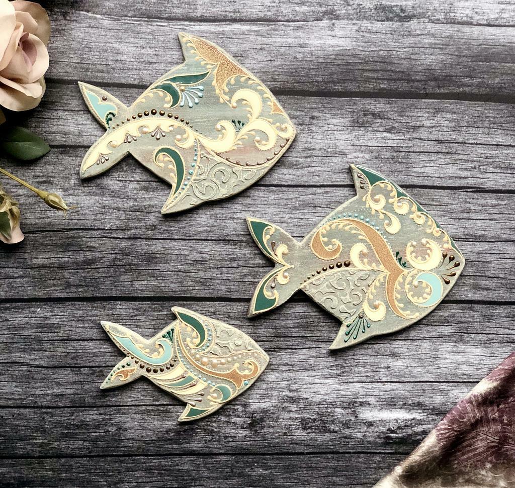 Панно настенное  Рыбки Oliano