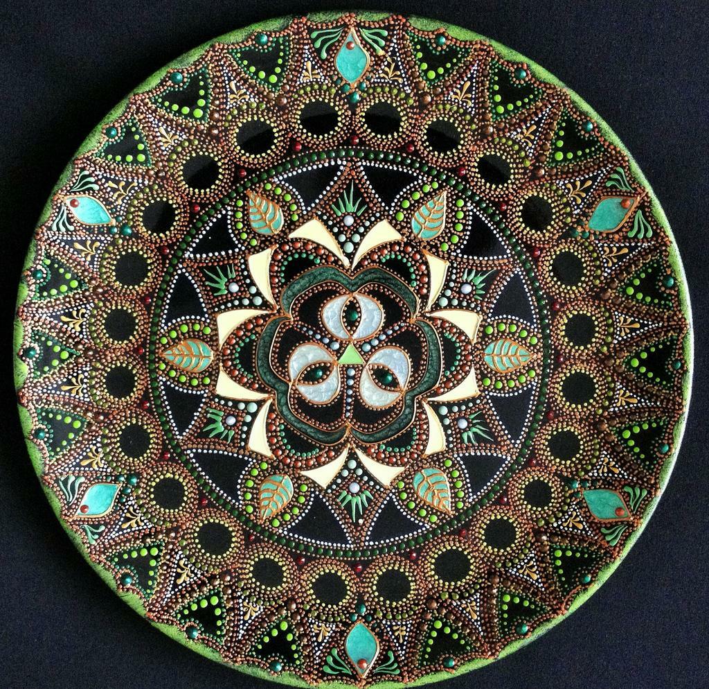 Тарелка декоративная Forest song