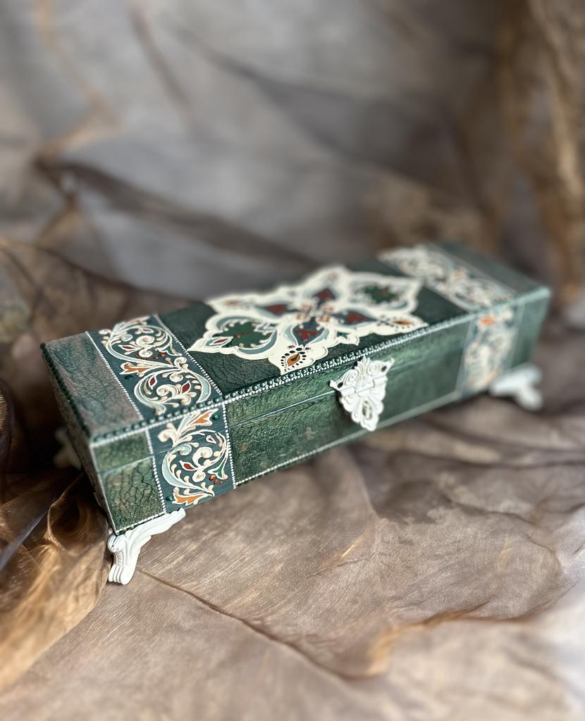 Шкатулка декоративная Yesil Jami