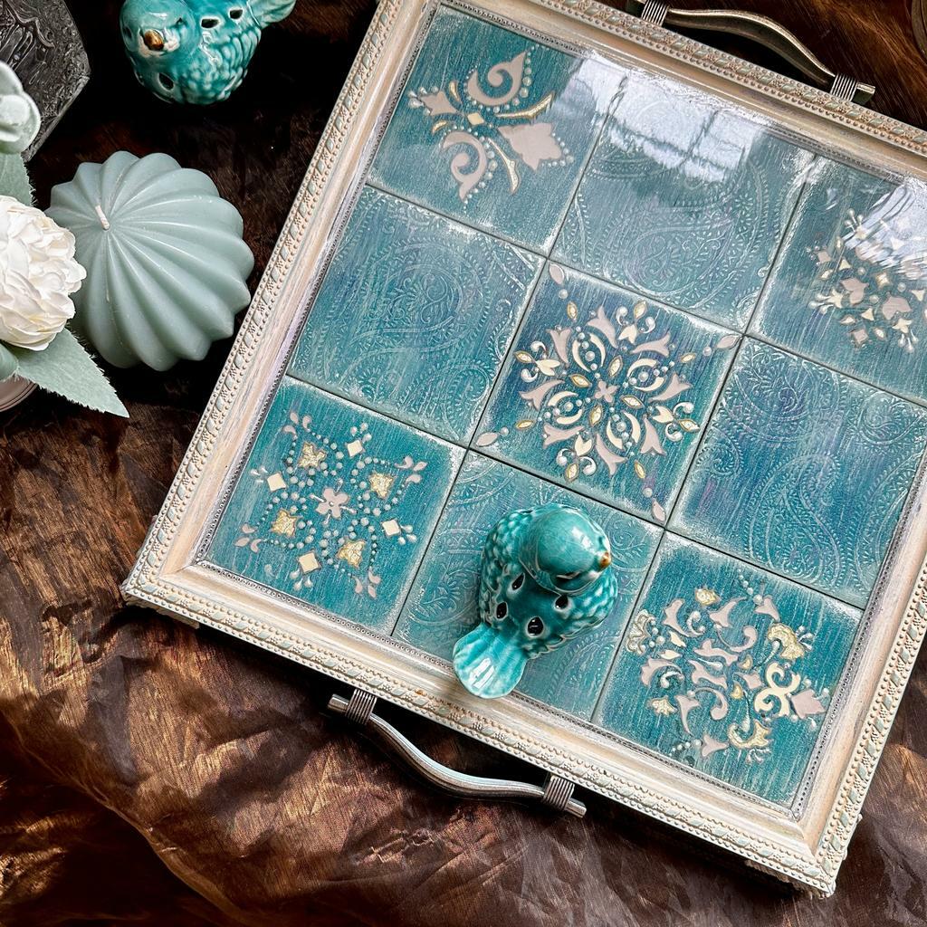 Поднос Frosty turquoise