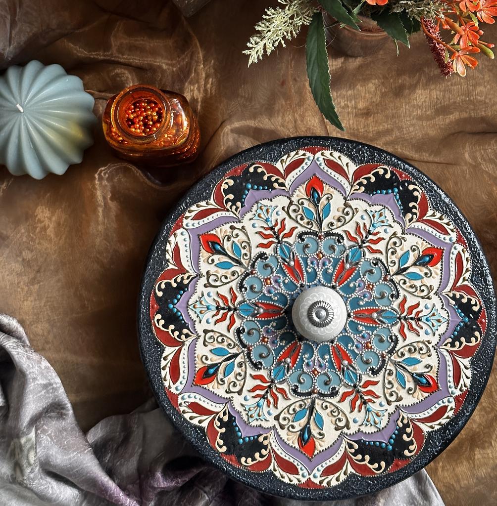 Шкатулка декоративная Black Sanem