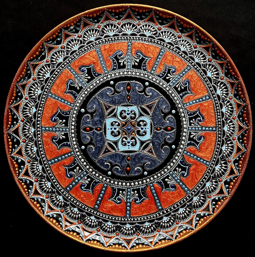 Тарелка декоративная "Game"