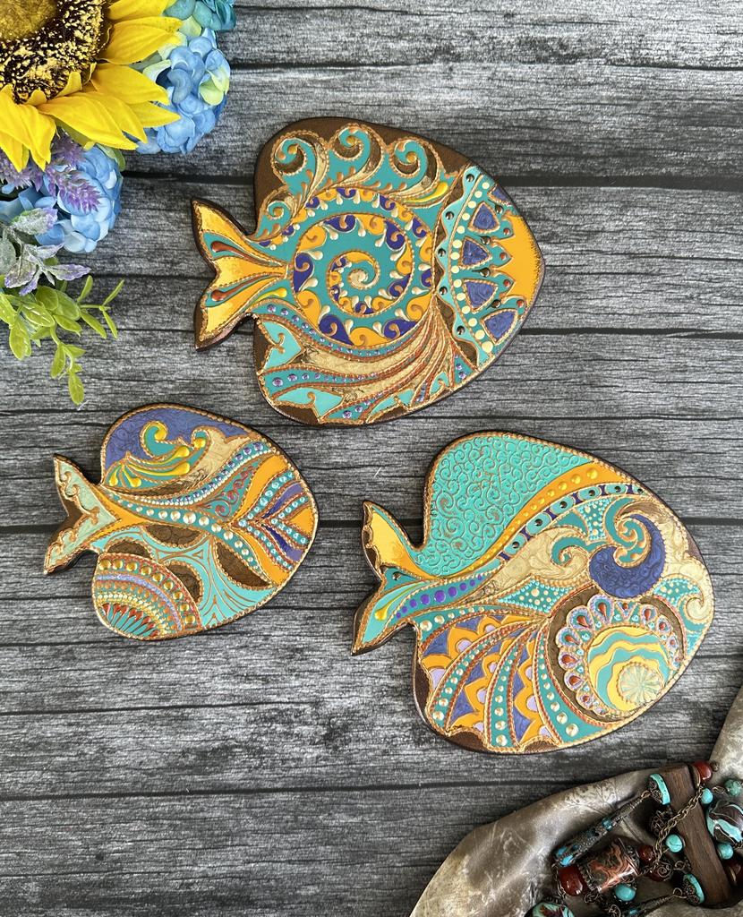 Панно настенное  Рыбки Bora-Bora