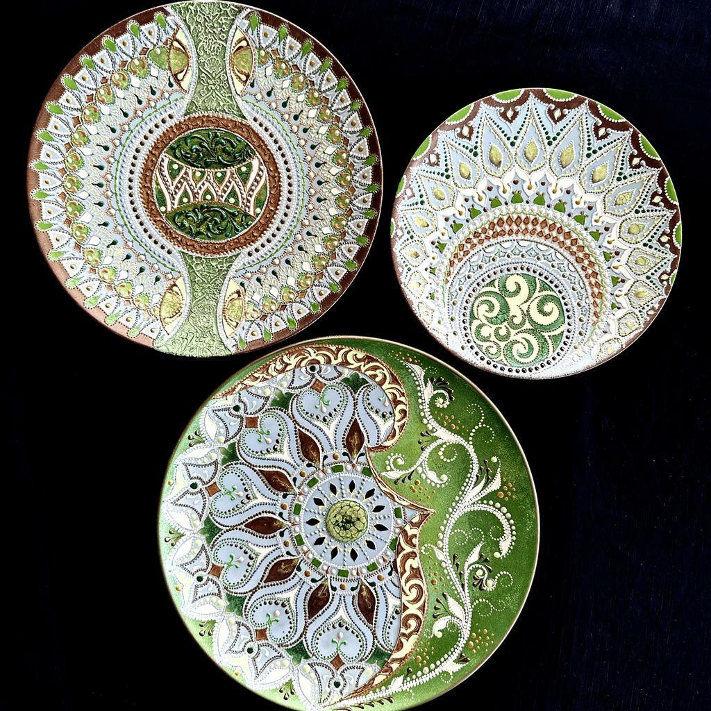 Тарелка декоративная из серии Лесное эхо