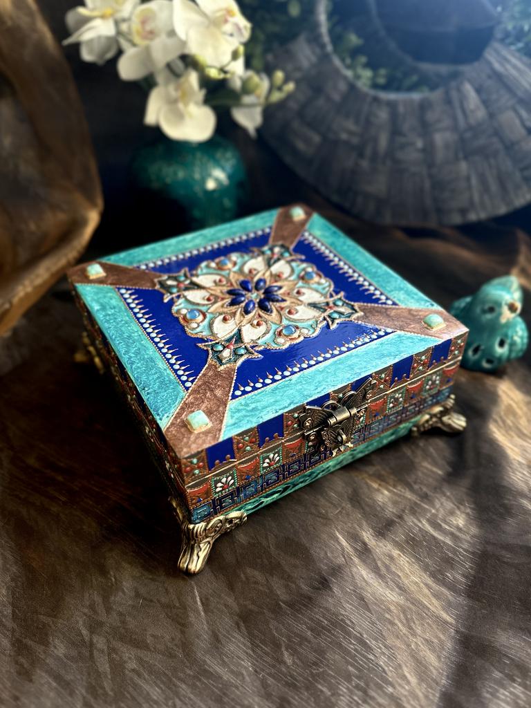 Шкатулка декоративная Лазурный берег