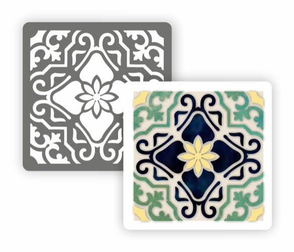 Трафарет  15х15 см