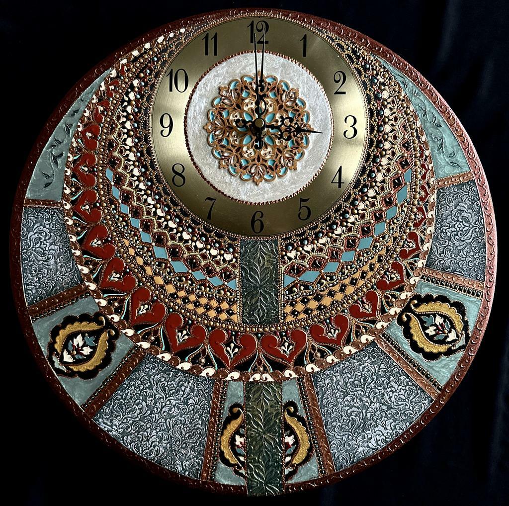 Часы настенные Агатовый закат