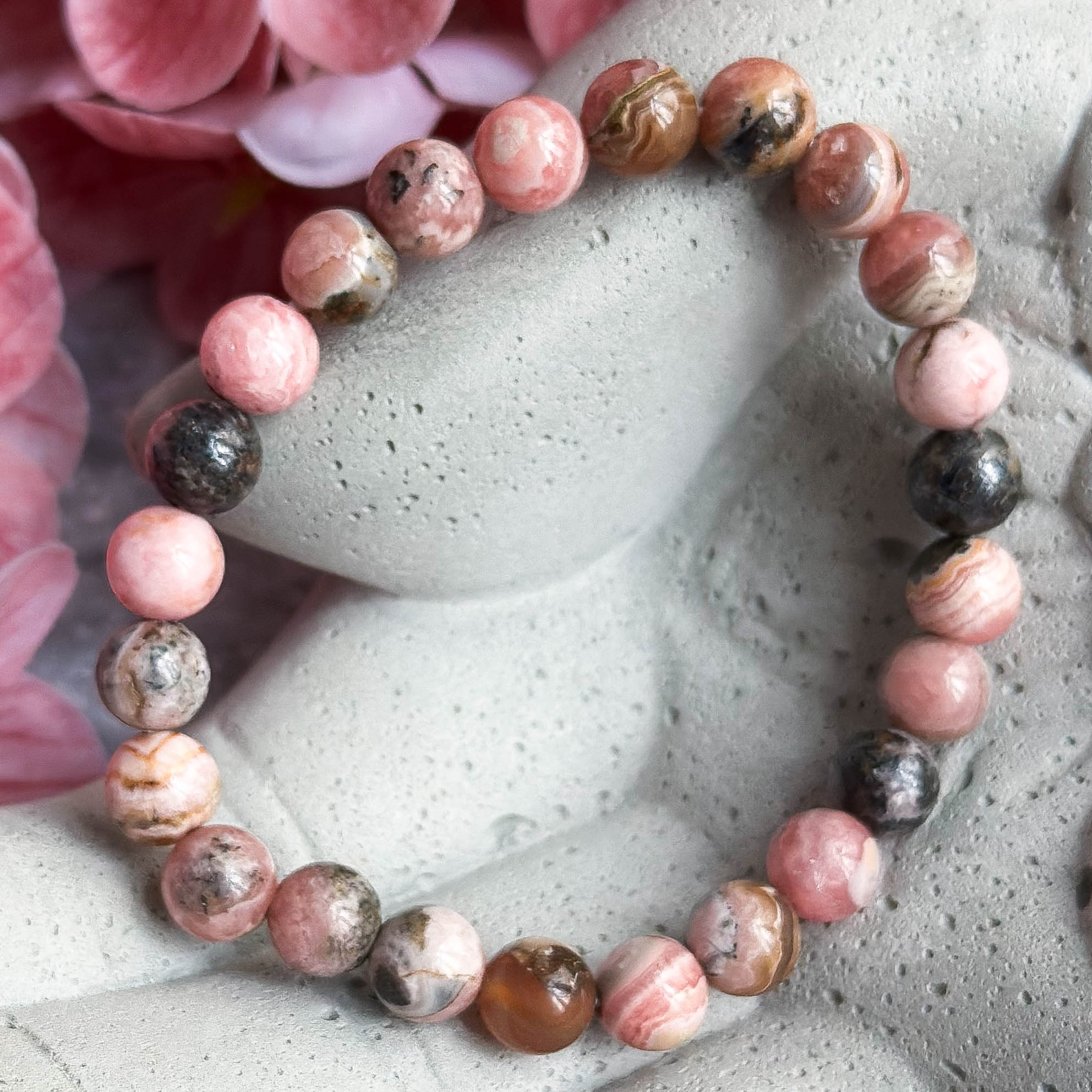 Браслет Родохрозит