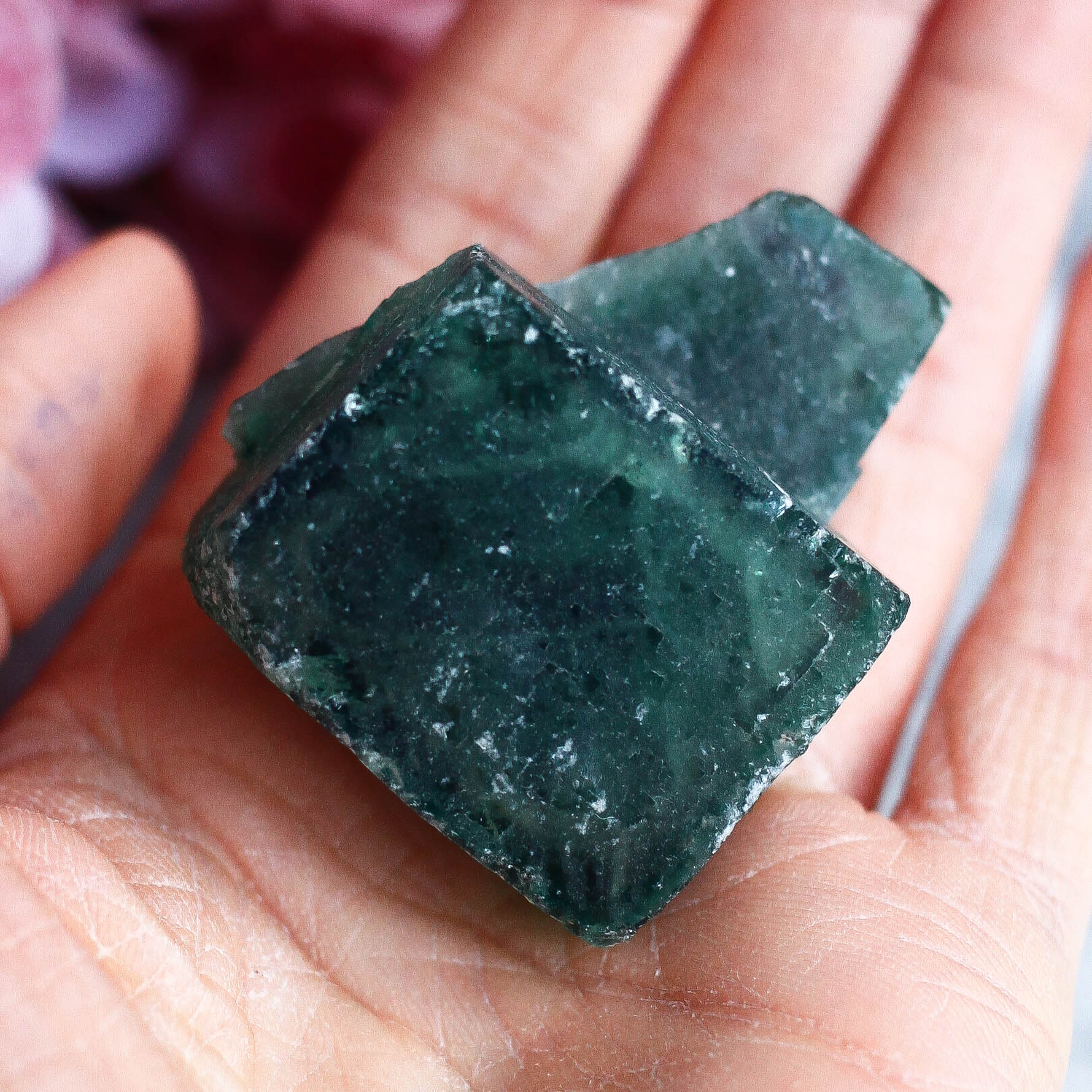 Флюорит кристаллический (сросток кристаллов)