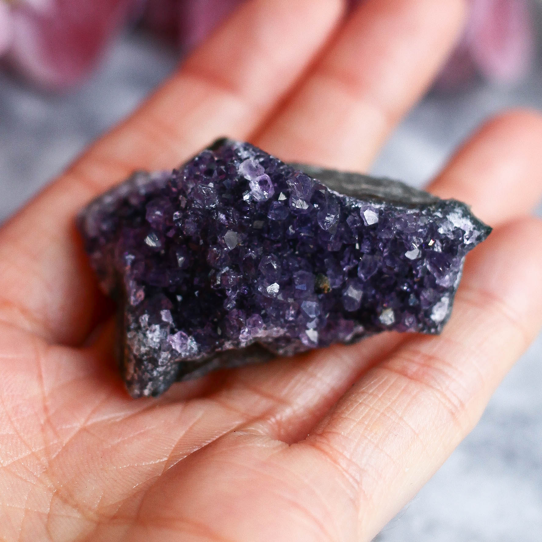 Друза аметиста