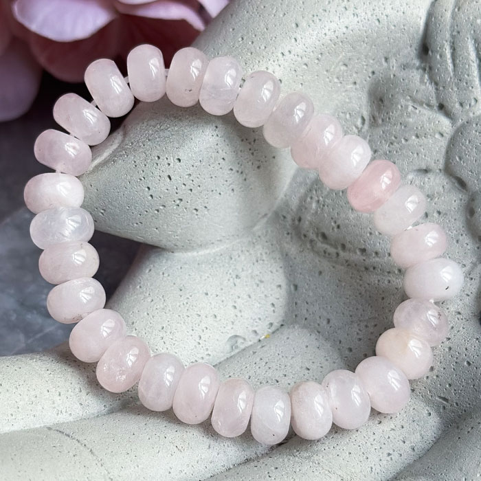 Браслет Розовый Кварц