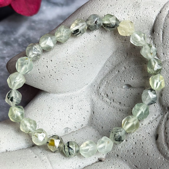 Браслет Пренит (Виноградный Жад)