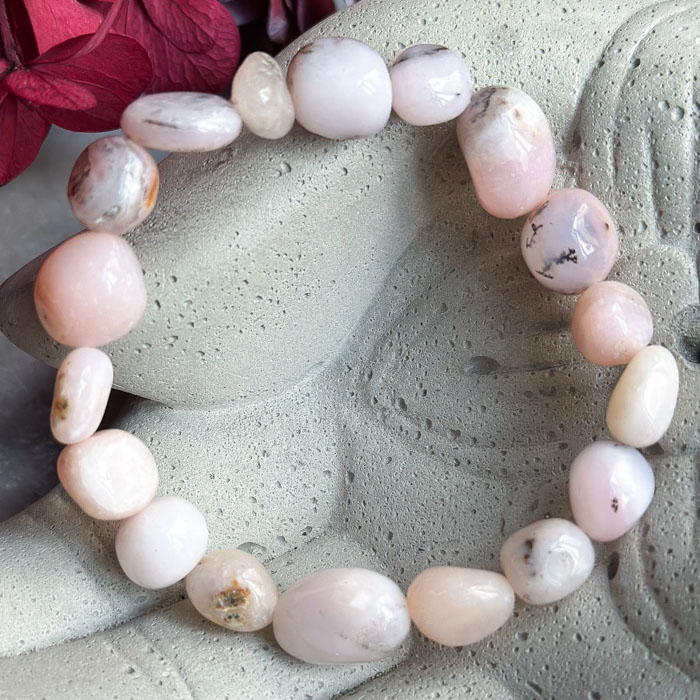Браслет Розовый Опал
