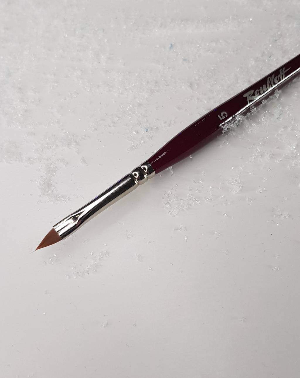 Кисть  лепесток  синтетика для лепки