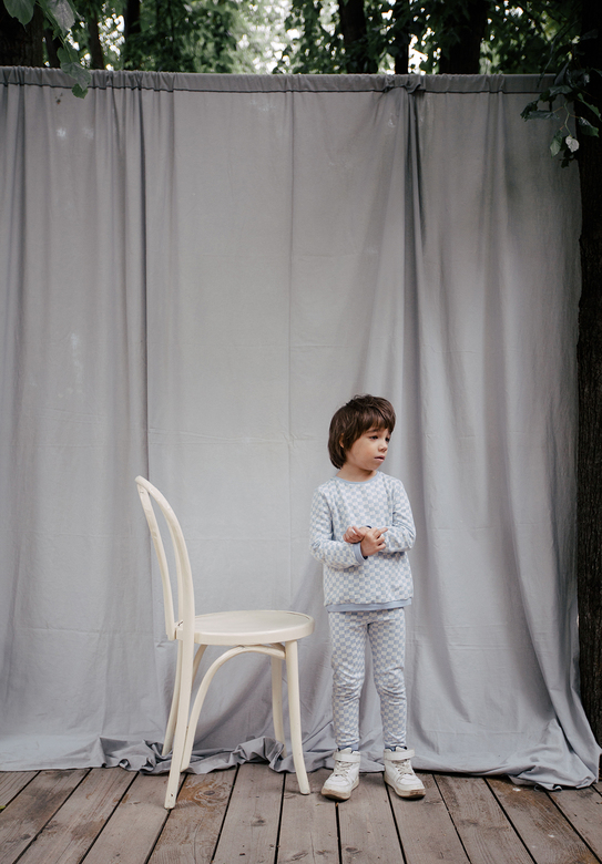 Уютный жаккардовый джемпер в клетку