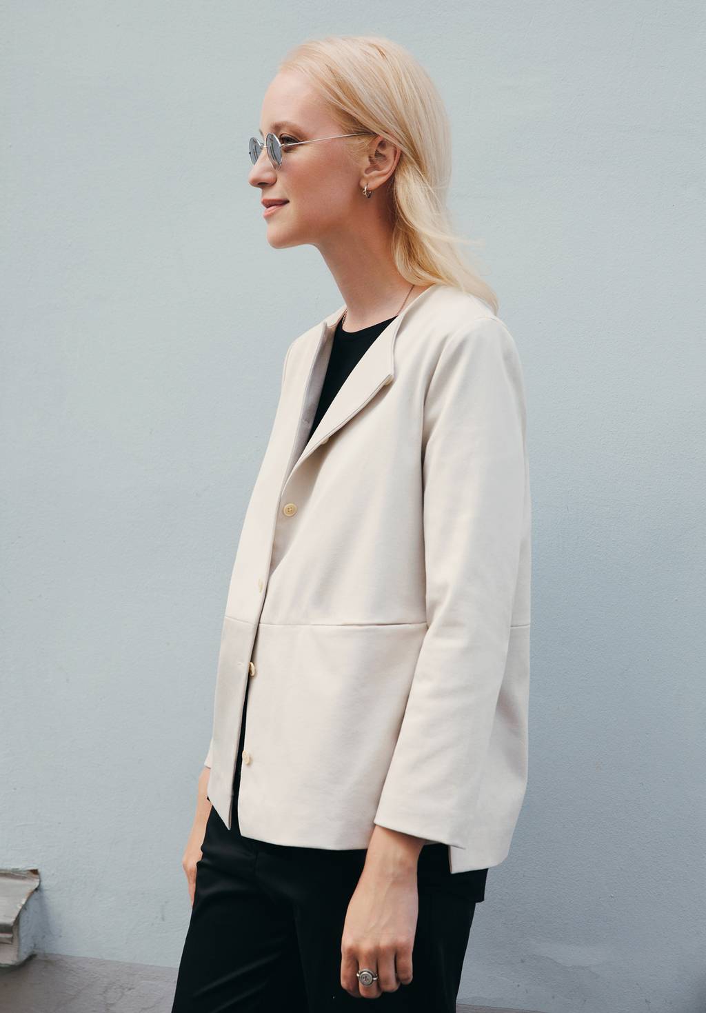 Жакет бежевый