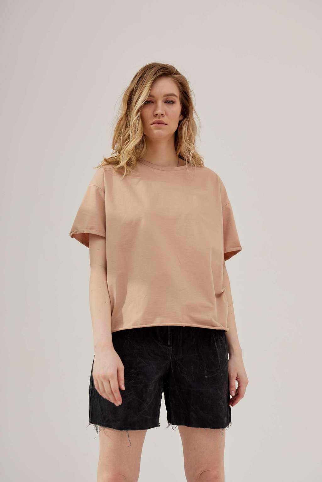 Футболка из плотного хлопка