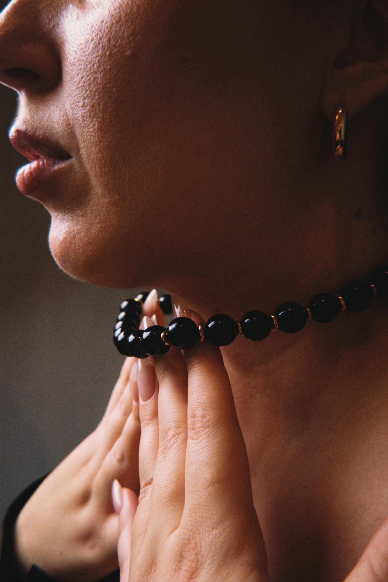 Бусы «Горячий шоколад»