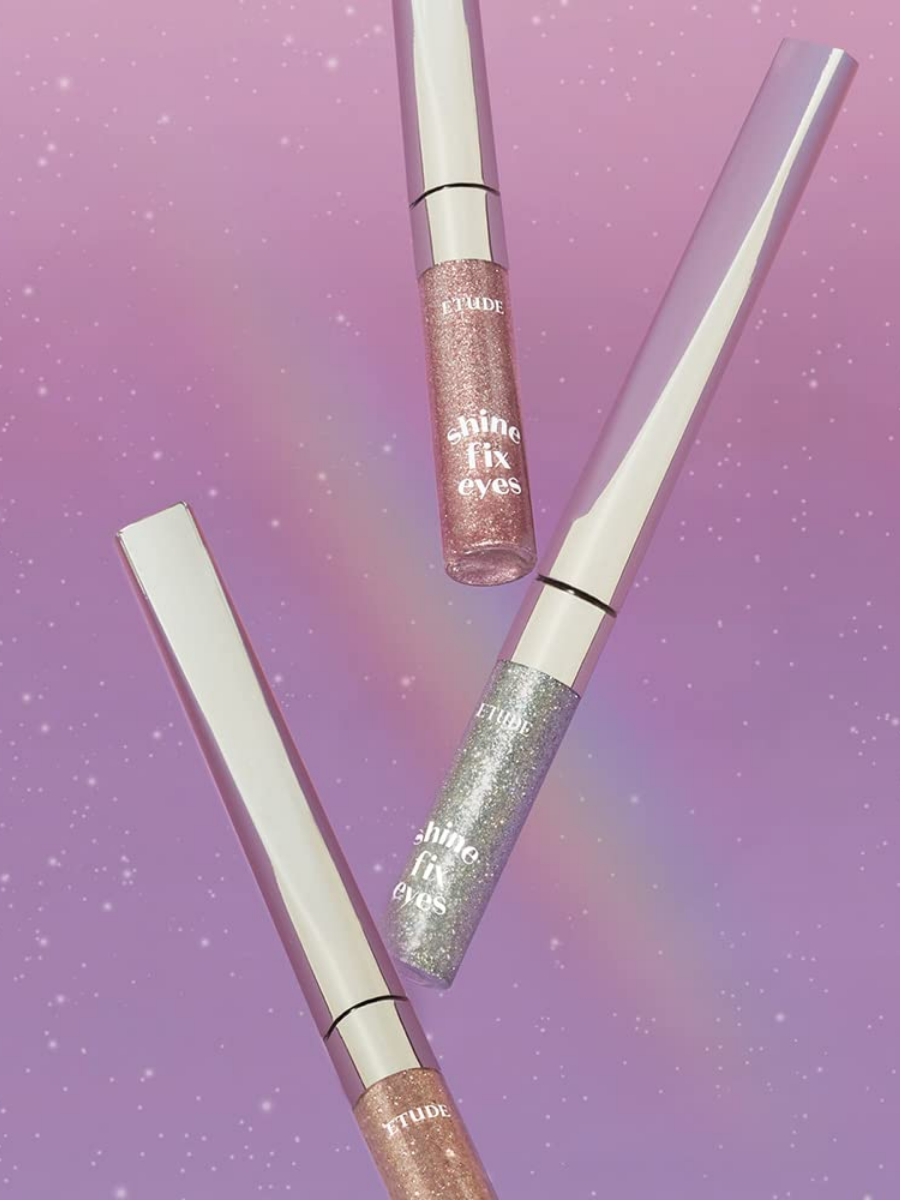 Глиттер-тени Etude Shine fix Eyes Glitter 01 Champagne