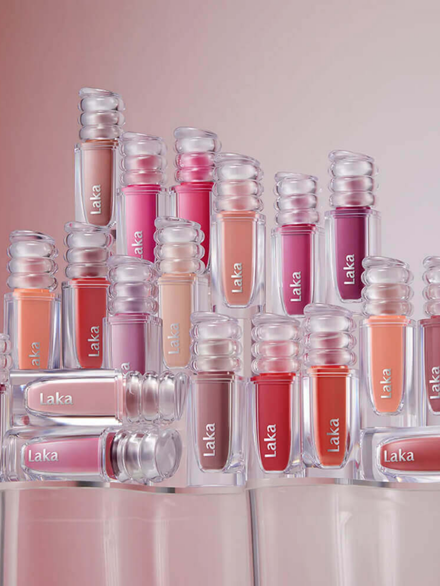 Глянцевый тинт для губ с глазированным финишем Laka Maxi Glayer Tint 3,8г