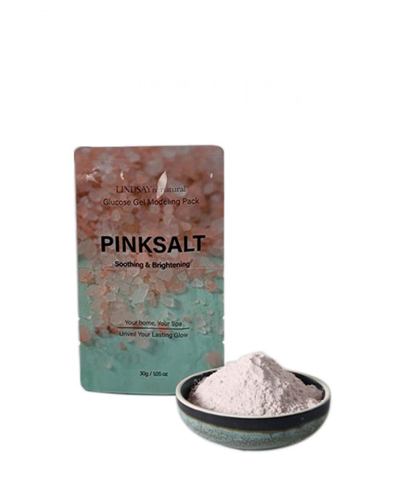 Альгинатная маска с розовой солью LINDSAY Re:natural Modeling Mask Pink Salt 30g