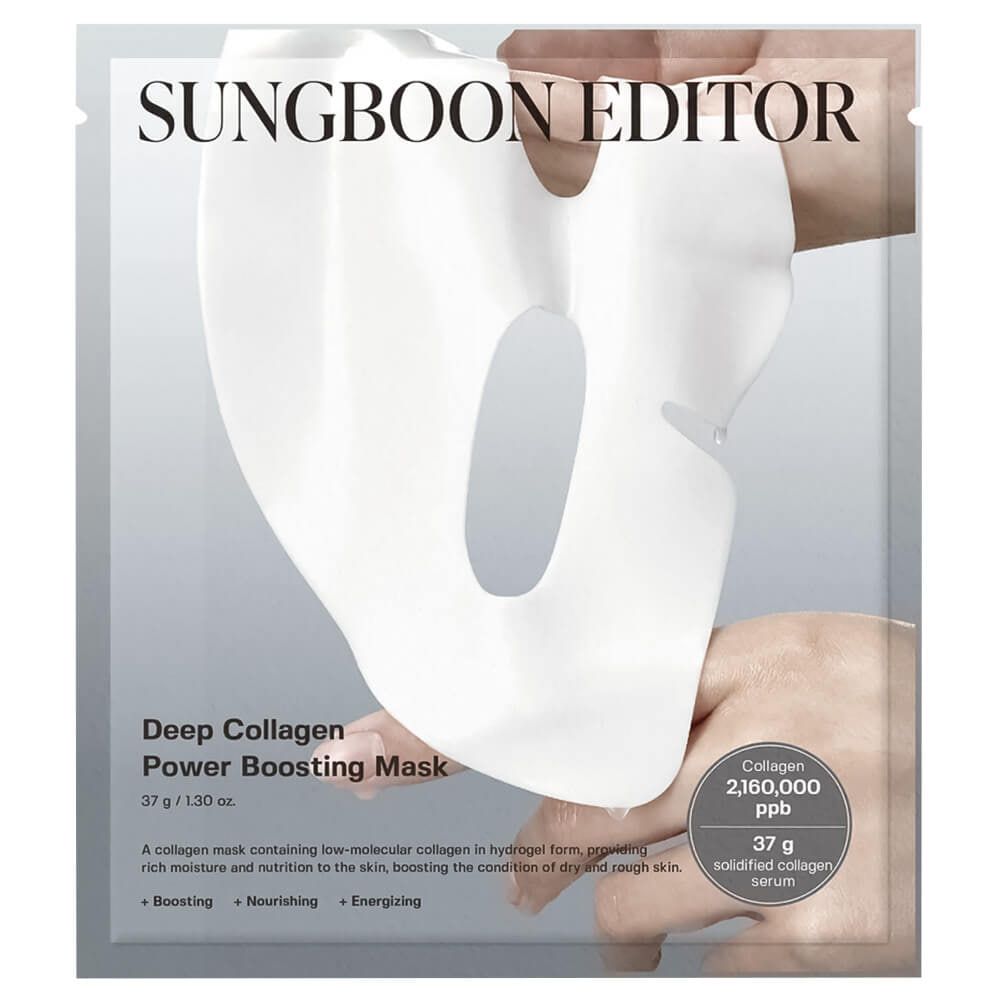 Подтягивающая гидрогелевая маска Sungboon Editor Deep Collagen Power Boosting Mask 1шт