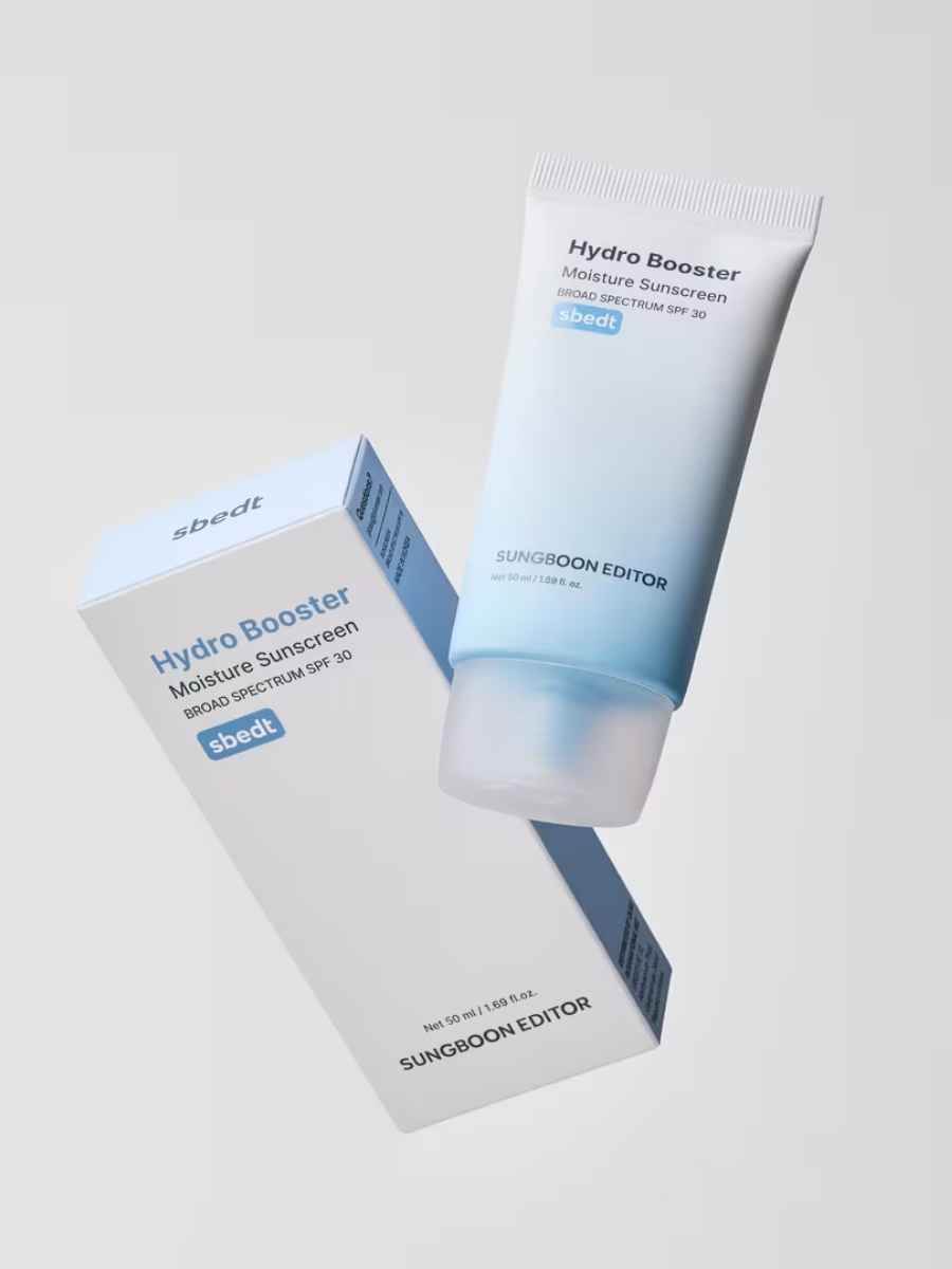 Лёгкий увлажняющий санскрин с сияющим финишем Sungboon Editor Hydro Booster Moisture Sunscreen SPF 30 PA+++ 50ml