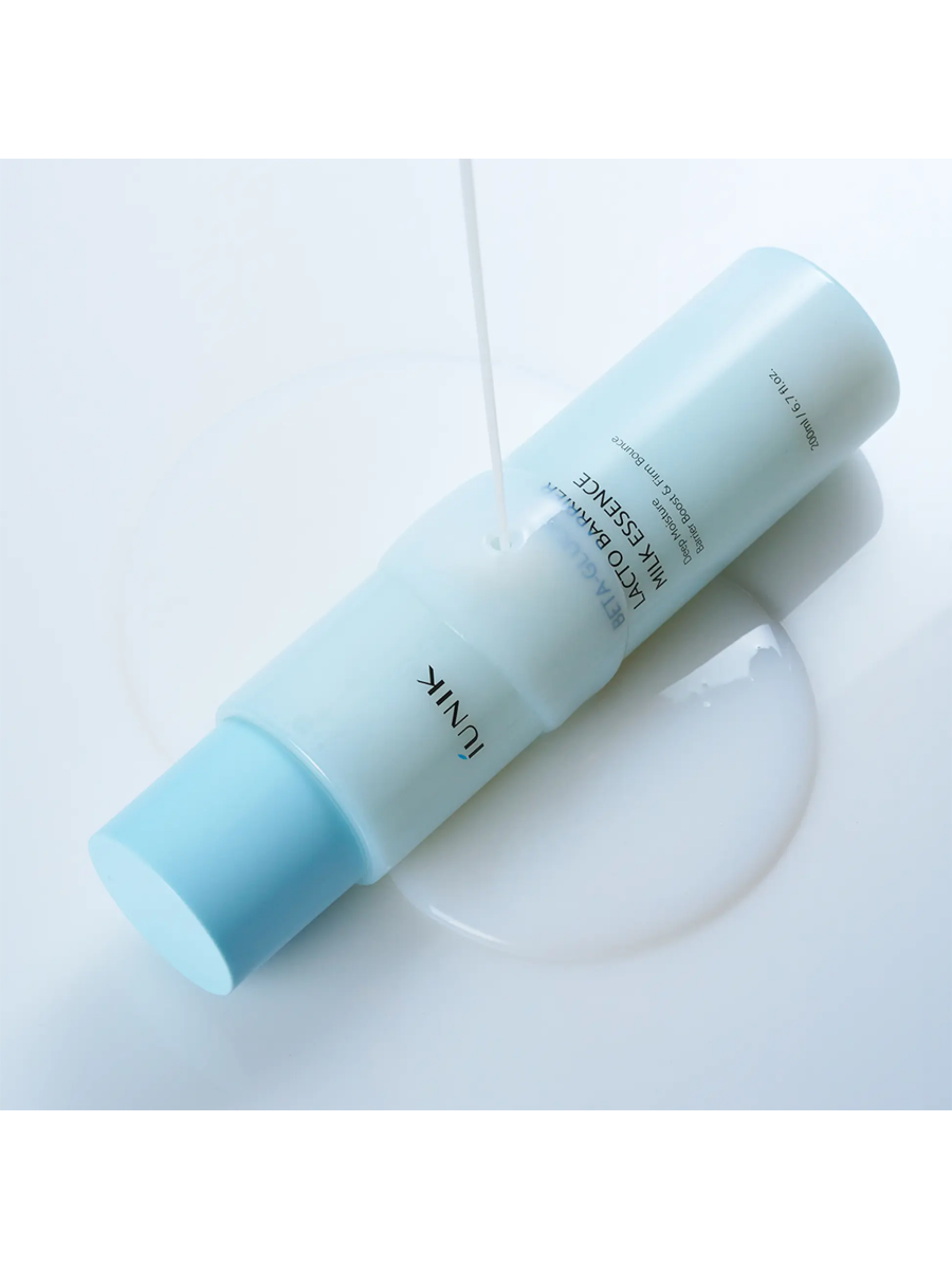 Эссенция из молочного белка с бета-глюканом и Лактобарьером IUNIK Beta Glucan Lacto Barrier Milk Essence 200ml
