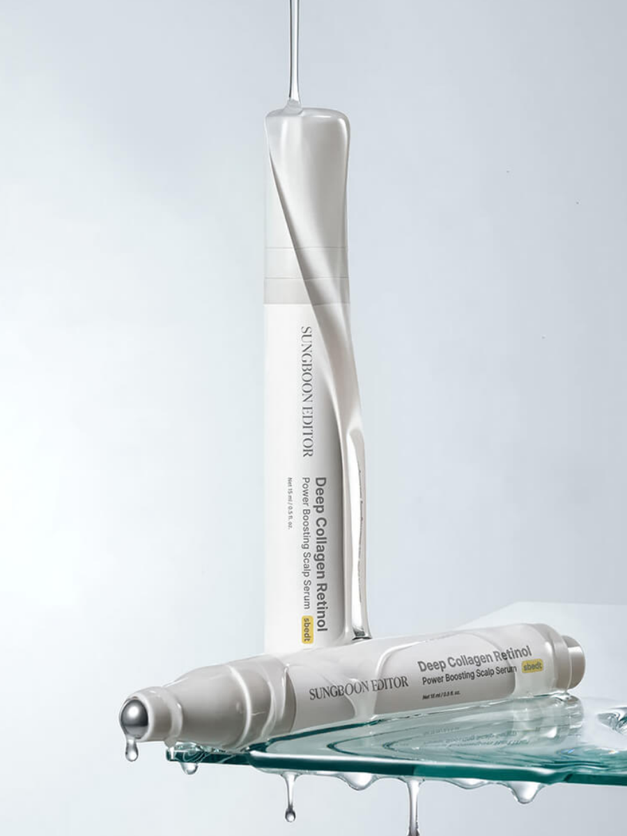 Сыворотка для кожи головы с коллагеном и ретинолом Sungboon Editor Deep Collagen Retinol Power Boosting Scalp Serum 15мл
