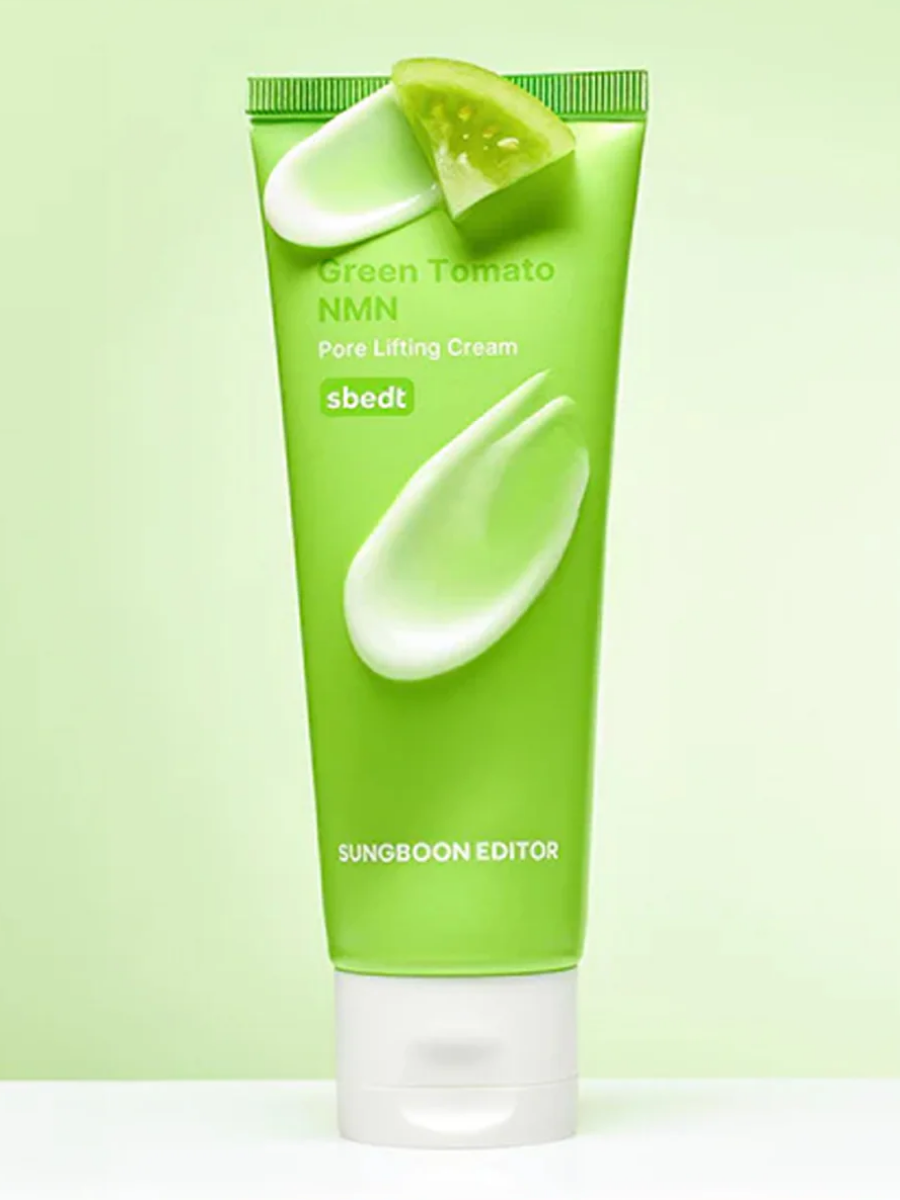 Лифтинг крем для сужения пор с зелёным томатом и NMN Sungboon Editor Green Tomato NMN Pore Lifting Cream 50 мл