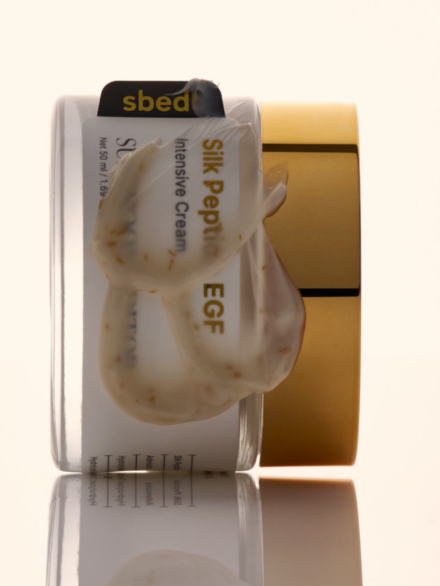 Интенсивный лифтинг-крем с шелковыми пептидами и EGF Sungboon Editor Silk Peptide EGF Intensive Cream 50 мл