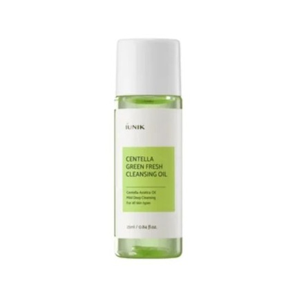 Нежное гидрофильное масло IUNIK Centella Green Fresh Cleansing Oil 25мл