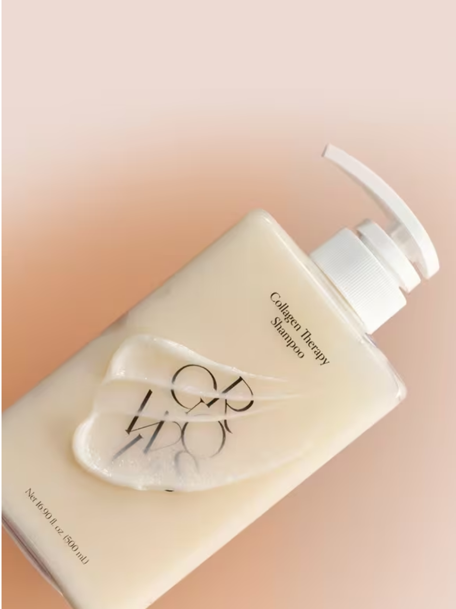 Шампунь с коллагеном для питания волос GROWUS Collagen Therapy Shampoo 500мл
