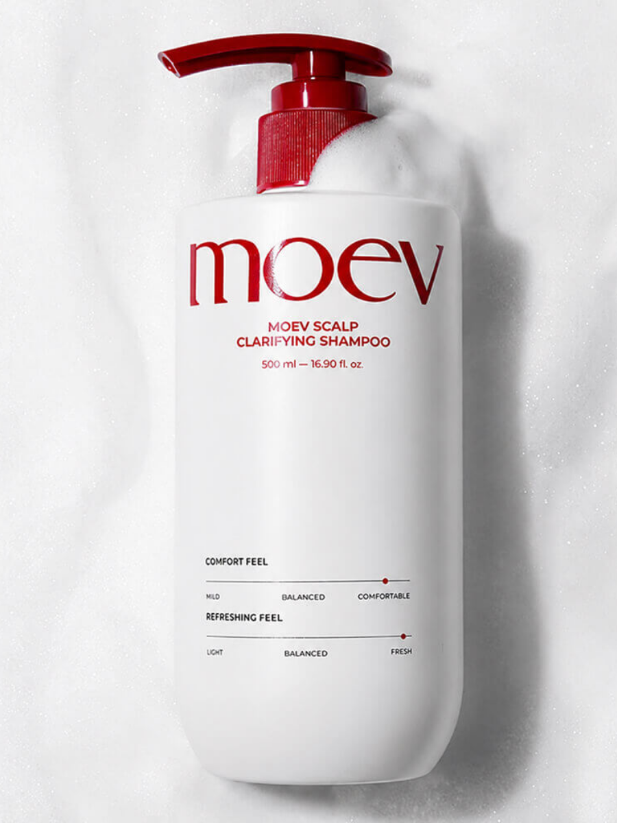 Глубоко очищающий шампунь для кожи головы MOEV Scalp Clarifying Shampoo 500 мл