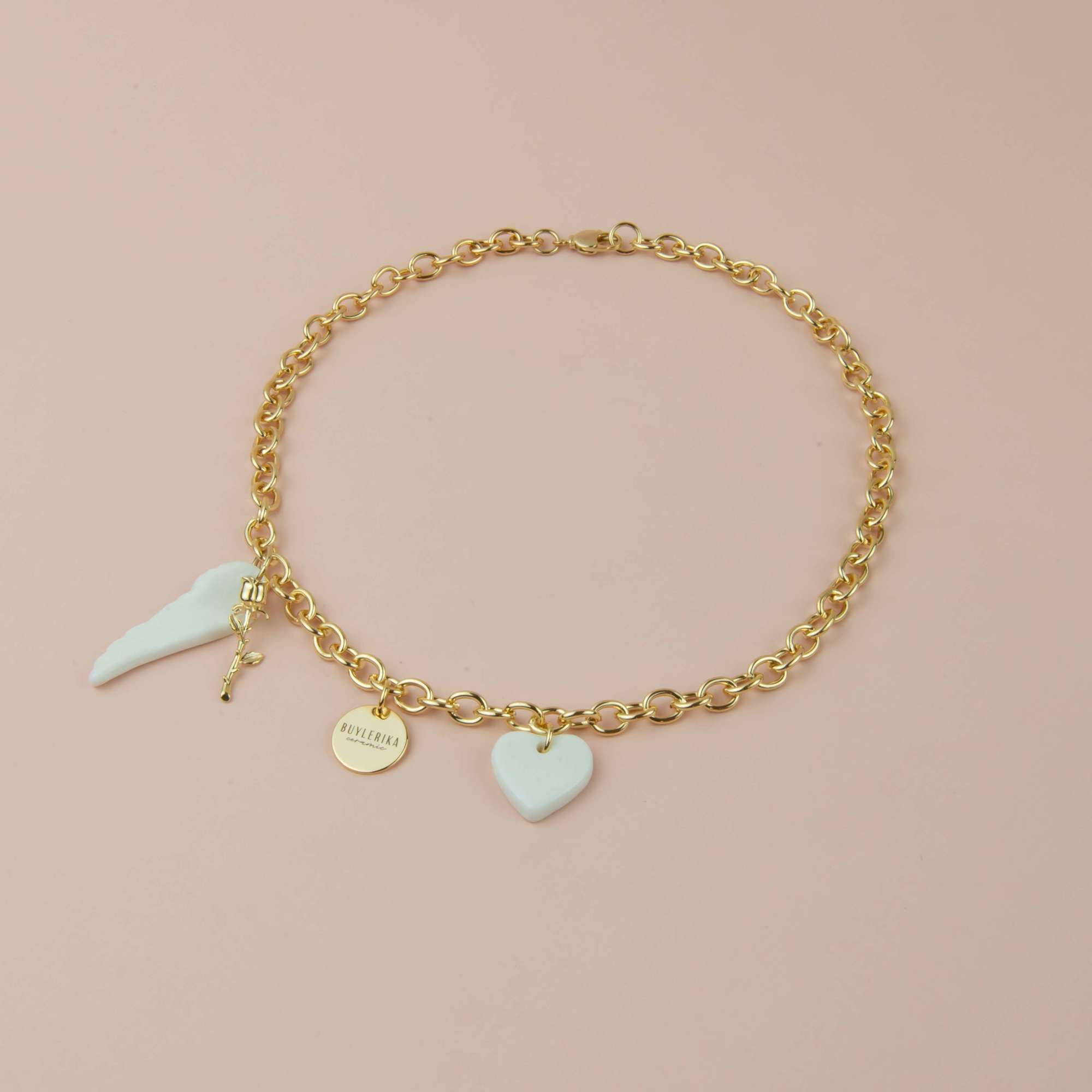 Колье  с талисманами №5