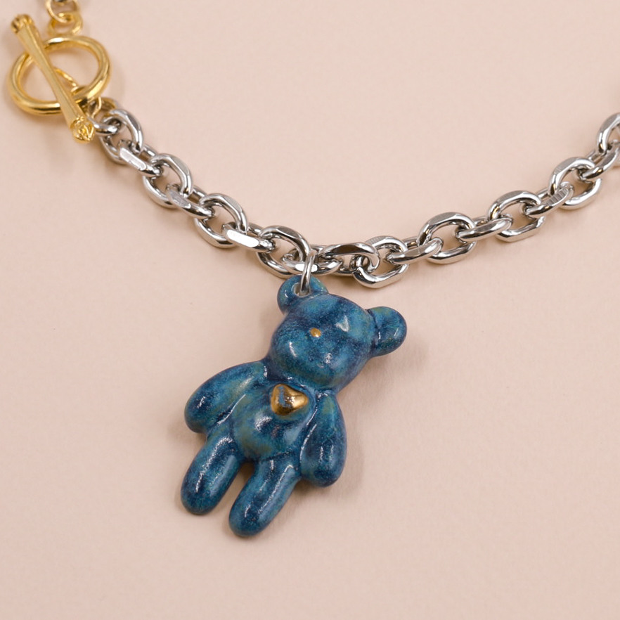 Колье Мишка Ван Гог "Звездная Ночь"