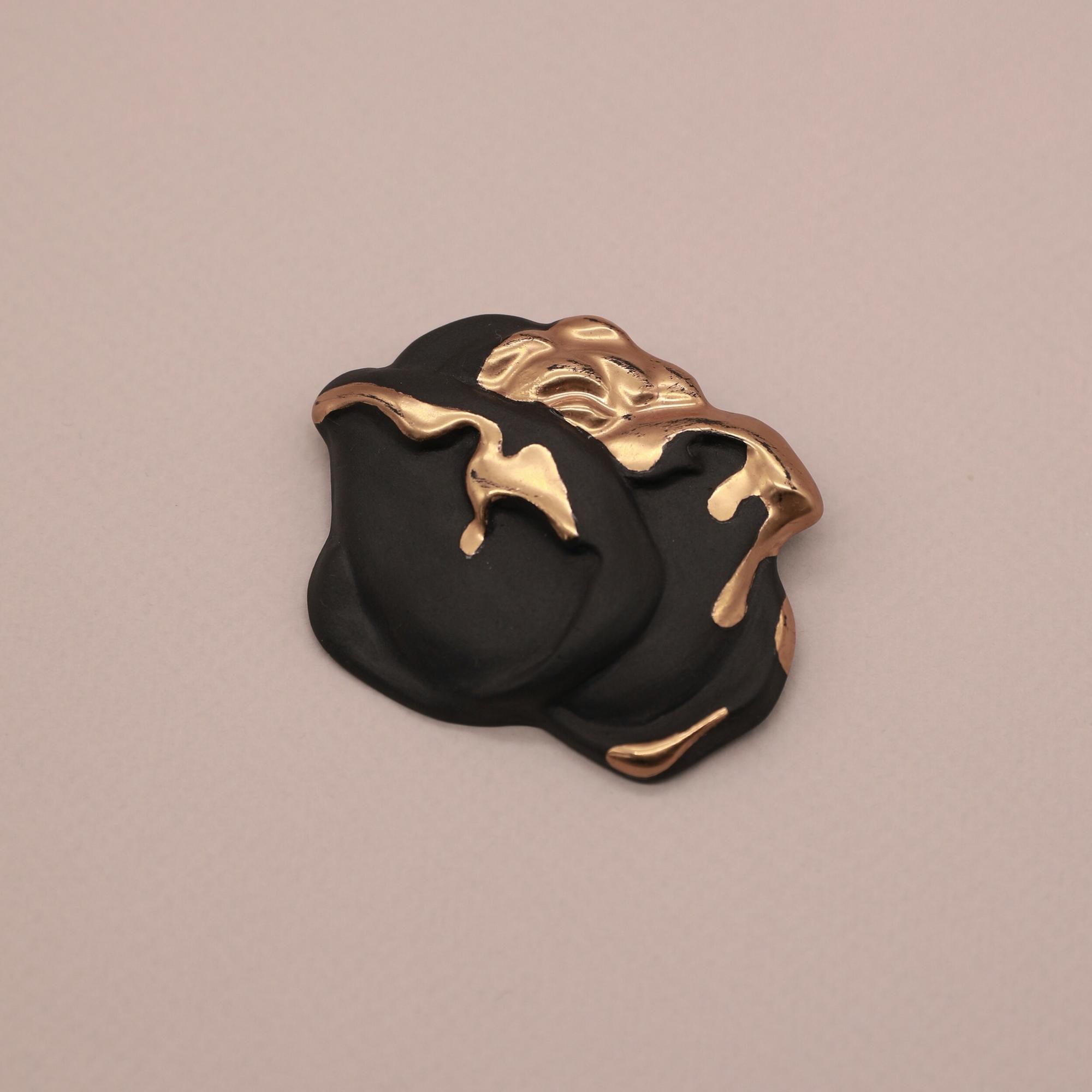 Брошь Метаморфозы Розы № 1.7