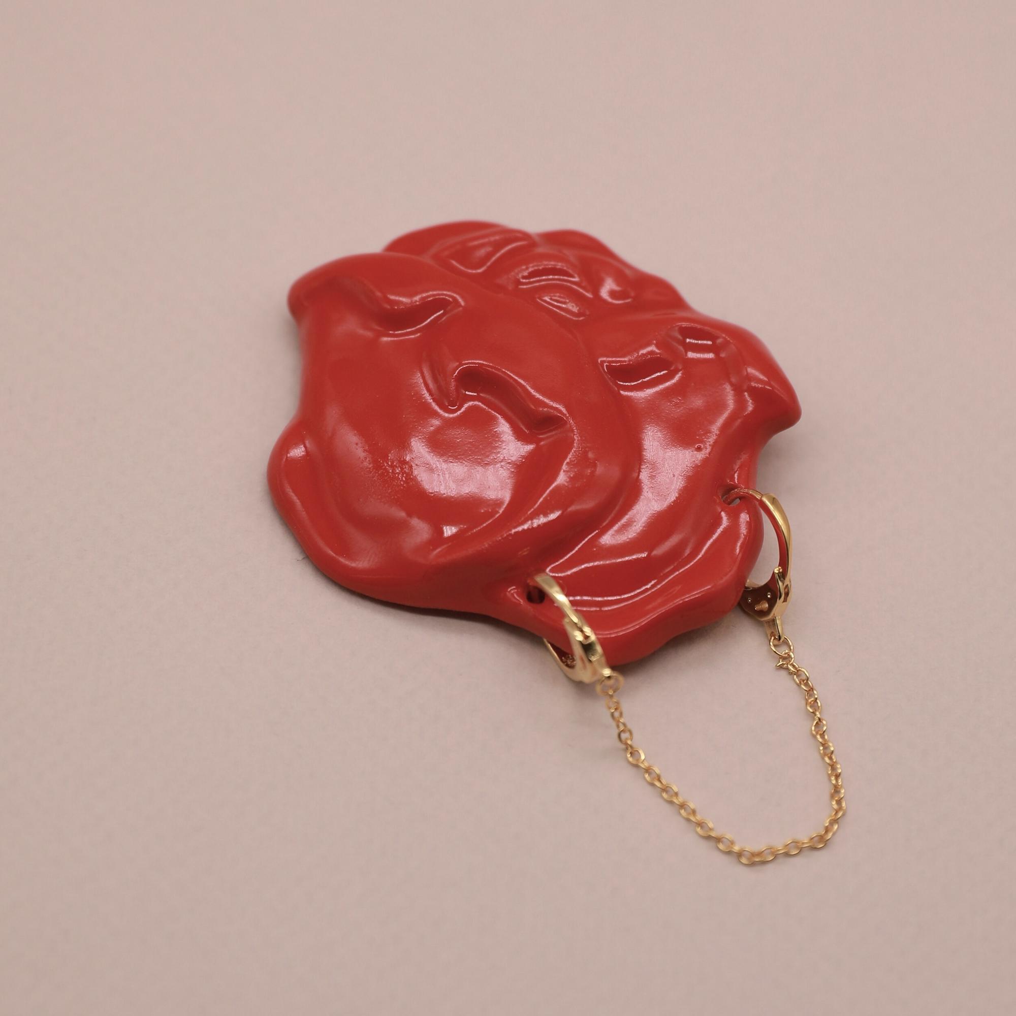 Брошь Метаморфозы Розы № 4.7