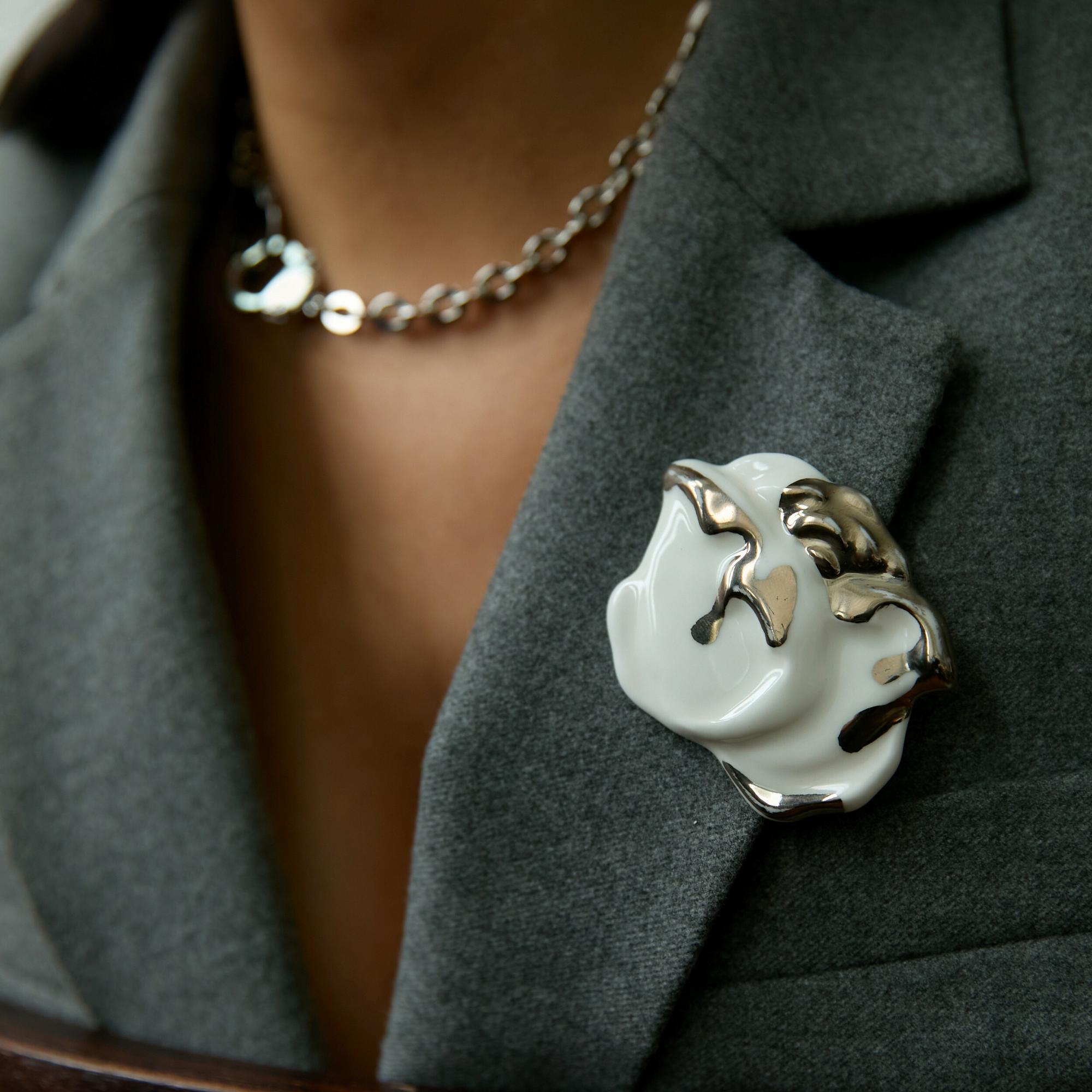 Брошь Метаморфозы Розы № 6.7