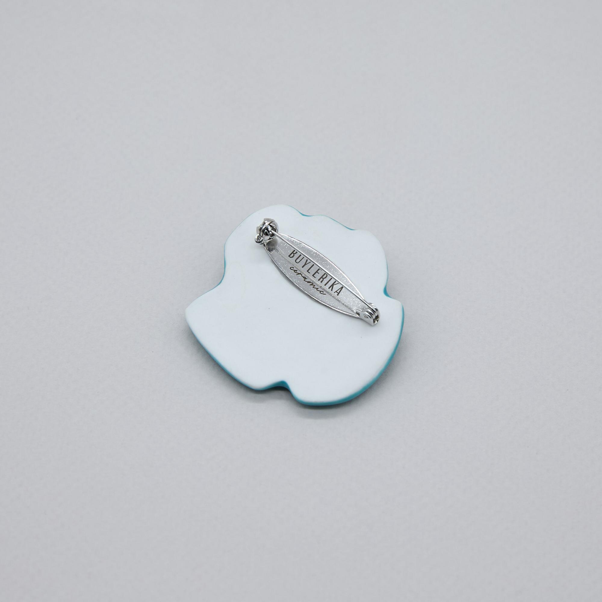 Брошь роза Тиффани